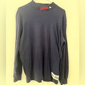 VINTAGE Cleveland Indians Majestic Mock Neck